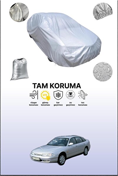 dokaca غطاء سيارة رمادي متوافق مع مازدا 626 4 هاتشباك، غطاء سيارة، غطاء واقي