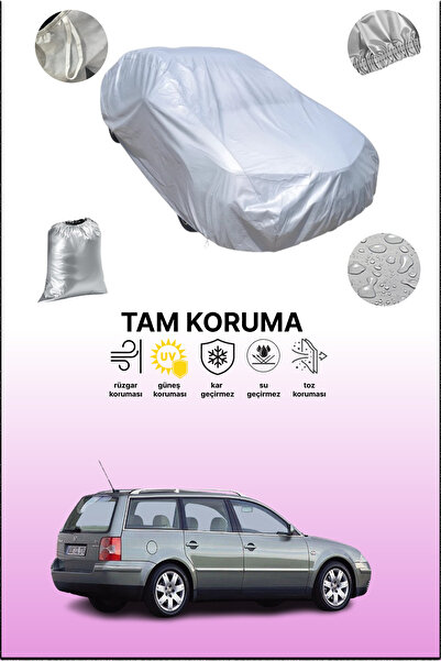 dokaca غطاء سيارة رمادي متوافق مع فولكس فاجن باسات فاريانت 2000 - 2005، غطاء ...