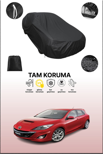 dokaca غطاء سيارة متوافق مع مازدا 3 إم بي إس / مازداسبيد 3 2009 - 2013، غطاء ...