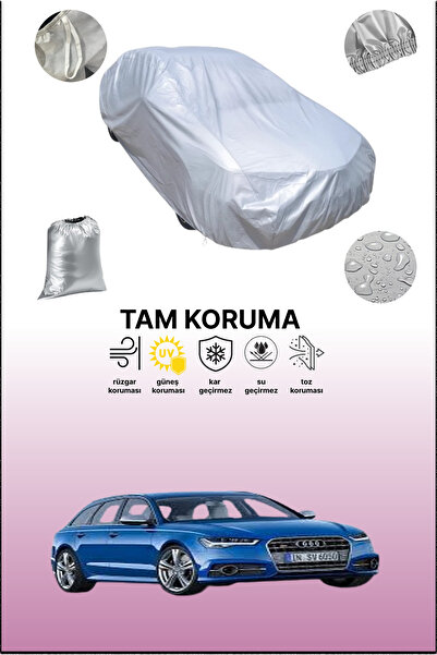 dokaca غطاء سيارة رمادي متوافق مع أودي S6 أفانت 2014 - 2019، غطاء سيارة، غطاء...