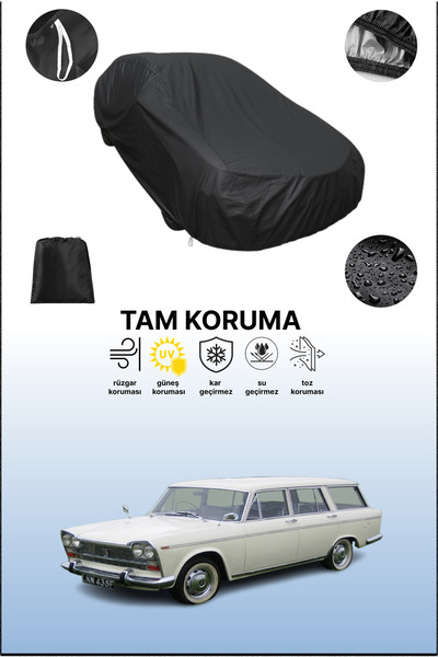 dokaca غطاء سيارة متوافق مع سيارة فيات 2300 ستيشن واجن 1961 - 1968، غطاء واقي...