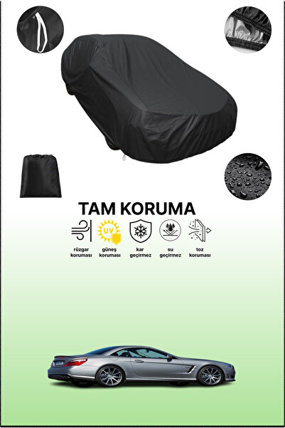 dokaca Black Mercedes Sl 63 Amg (R231) 2012 - 2016 Compatible Car Tarpaulin, ...