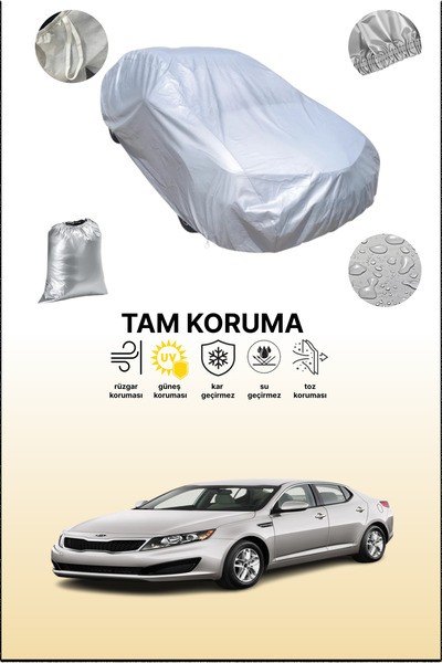 dokaca غطاء سيارة رمادي متوافق مع كيا أوبتيما / كيه5 2010 - 2016، غطاء سيارة،...