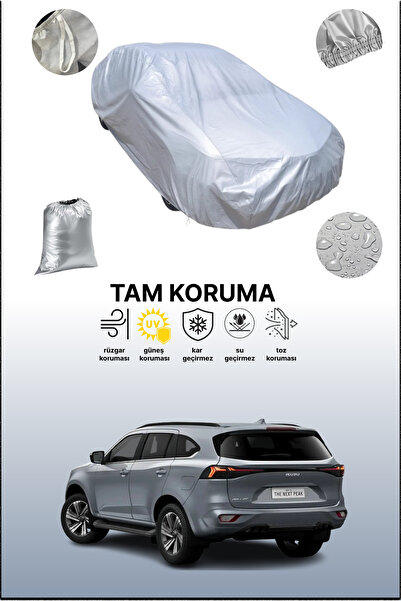 dokaca غطاء سيارة رمادي متوافق مع إيسوزو Mu-X 2، غطاء سيارة، غطاء واقي