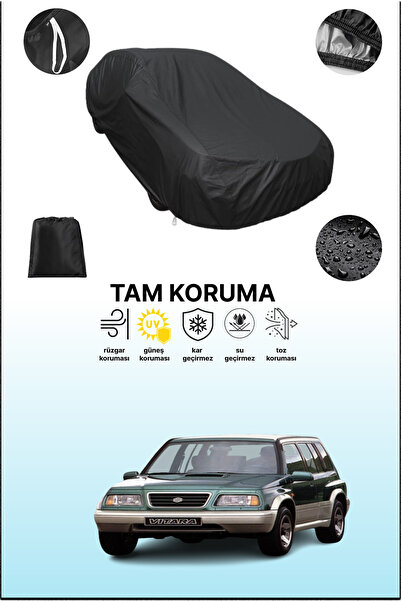 dokaca غطاء سيارة متوافق مع سوزوكي فيتارا (فيتنام) 1991 - 1994، لون أسود، غطا...