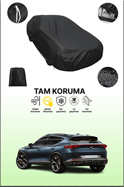 dokaca غطاء سيارة متوافق مع سيارة كابرا فورمينتور كونسيبت باللون الأسود، غطاء واقي، غطاء سيارة