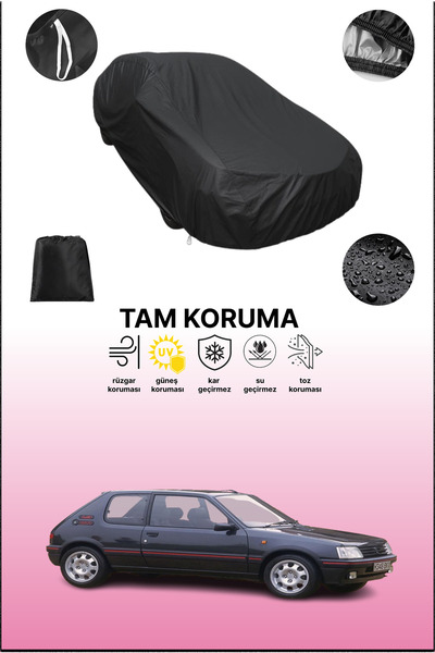 dokaca غطاء سيارة متوافق مع بيجو 205 GTI 1984 - 1994، غطاء واقي، غطاء سيارة