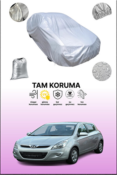 dokaca Gri Hyundai I20 2009 - 2014 Uyumlu Oto Branda, Araba Brandası, Koruyuc...