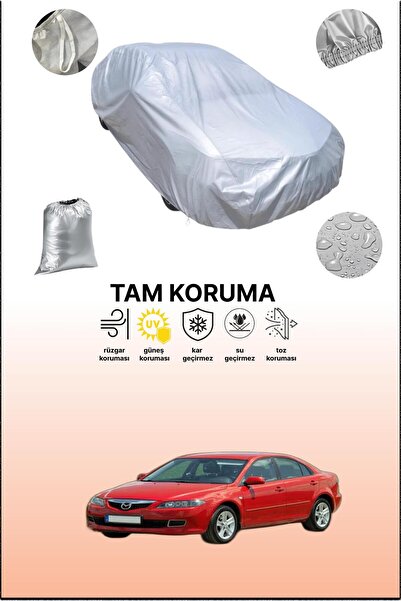 dokaca غطاء سيارة رمادي متوافق مع مازدا 6 1 هاتشباك، غطاء سيارة، غطاء واقي