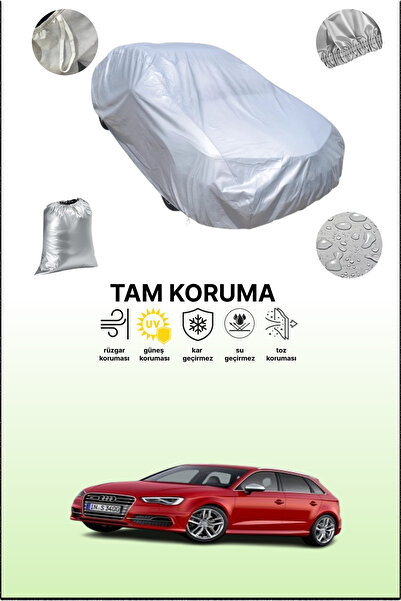 dokaca غطاء سيارة رمادي متوافق مع أودي S3 سبورتباك 2013 - 2016، غطاء سيارة، غ...