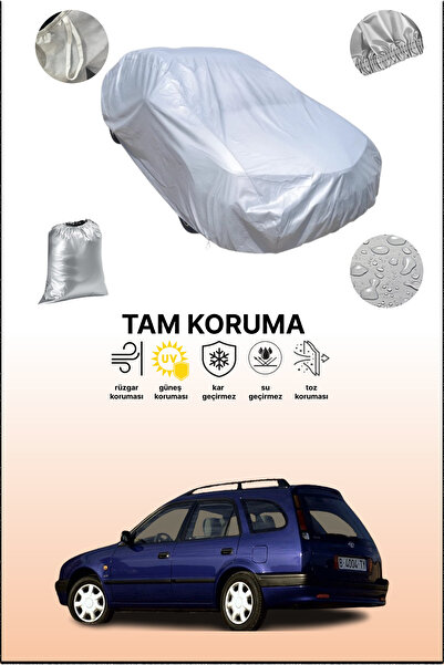 dokaca غطاء سيارة رمادي لتويوتا كورولا واجن 2000 - 2002، متوافق مع السيارات، ...