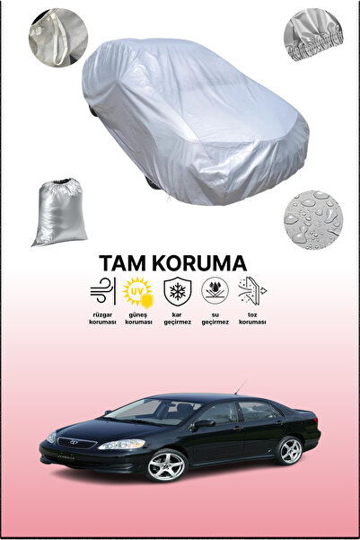 dokaca غطاء سيارة رمادي متوافق مع تويوتا كورولا (الولايات المتحدة) 2002 - 200...