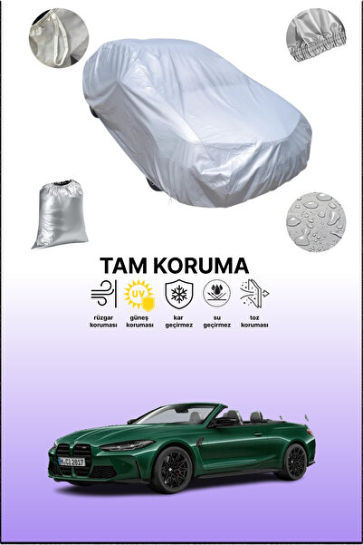 dokaca غطاء سيارة رمادي متوافق مع بي إم دبليو إم 4 كابريوليه 2014 - 2021، غطاء سيارة، غطاء واقي