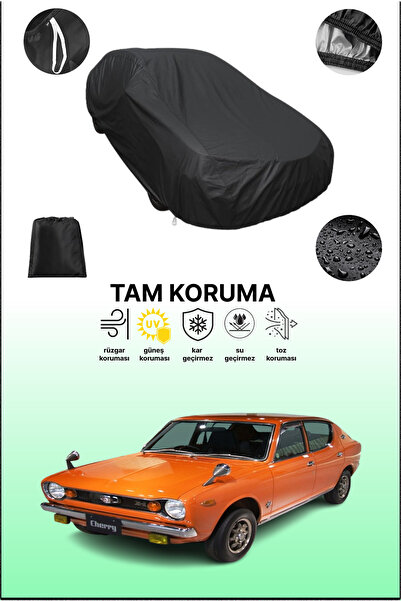 dokaca غطاء سيارة أسود متوافق مع نيسان تشيري، غطاء واقي، غطاء سيارة