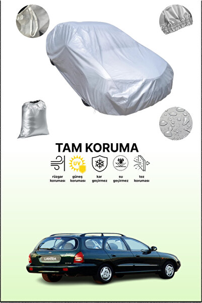 dokaca غطاء سيارة رمادي متوافق مع هيونداي لانترا واجن 1999 - 2001، غطاء سيارة...