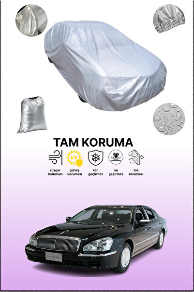 dokaca غطاء سيارة رمادي متوافق مع نيسان بريزيدنت، غطاء سيارة، غطاء واقي