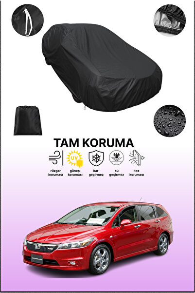 dokaca غطاء سيارة متوافق مع هوندا ستريم باللون الأسود، غطاء واقي، غطاء سيارة