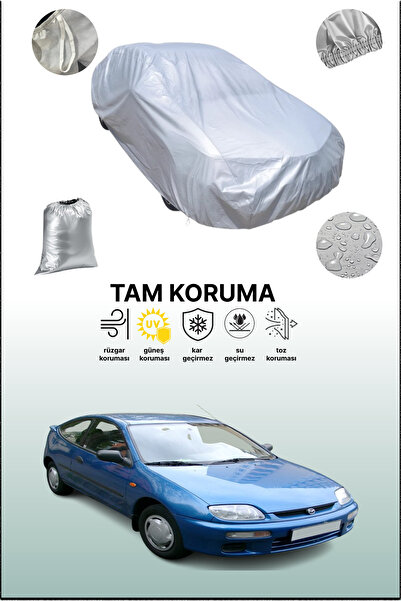 dokaca غطاء سيارة رمادي متوافق مع مازدا 323 سي (بي إتش) 1994 - 1997، غطاء سيا...