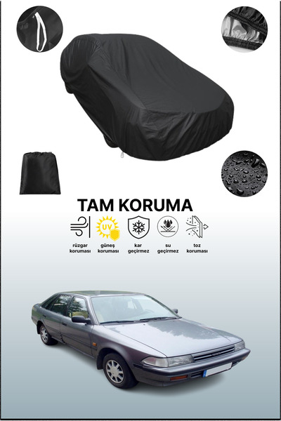 dokaca غطاء سيارة أسود متوافق مع تويوتا كارينا هاتش، غطاء واقي، غطاء سيارة