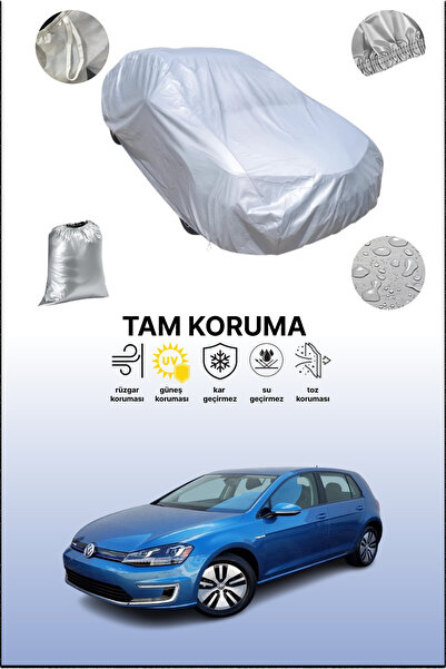 dokaca غطاء سيارة رمادي متوافق مع فولكس فاجن إي-جولف 2014 - 2016، غطاء سيارة،...