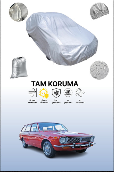 dokaca غطاء سيارة تويوتا كورولا 1 ستيشن واجن باللون الرمادي، غطاء سيارة، غطاء...