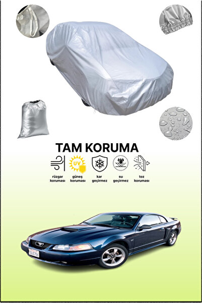 dokaca غطاء سيارة فورد موستانج 4 باللون الرمادي، غطاء سيارة، غطاء حماية