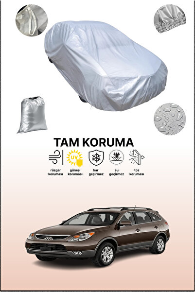 dokaca غطاء سيارة رمادي متوافق مع هيونداي IX55 / فيراكروز 2009 - 2021، غطاء سيارة، غطاء واقي