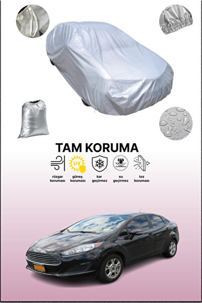 dokaca غطاء سيارة رمادي متوافق مع سيارة فورد فييستا 7 سيدان، غطاء سيارة، غطاء...