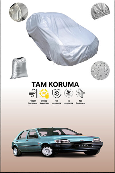 dokaca غطاء سيارة رمادي لفورد فييستا 5 أبواب 1989 - 1995، متوافق مع السيارات،...