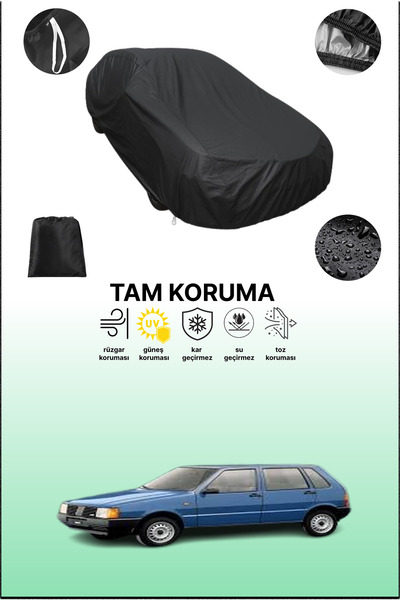 dokaca غطاء سيارة متوافق مع فيات أونو 5 أبواب 1983 - 1989، غطاء واقي، غطاء سي...