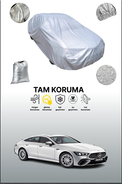 dokaca غطاء سيارة مرسيدس-بنز AMG GT رمادي اللون ذو 4 أبواب، غطاء سيارة متوافق...