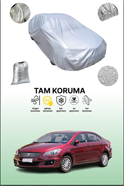 dokaca غطاء سيارة رمادي متوافق مع سوزوكي سياز، غطاء سيارة، غطاء واقي