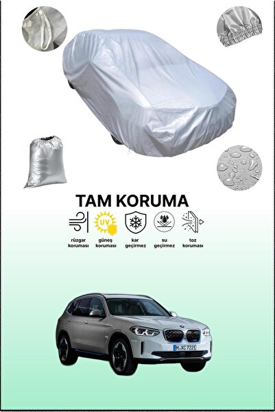 dokaca غطاء سيارة رمادي متوافق مع بي إم دبليو iX3، غطاء سيارة، غطاء واقي