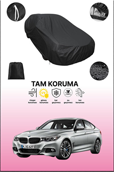 dokaca غطاء سيارة متوافق مع سيارة بي إم دبليو 3 سيريز (316I) باللون الأسود، غطاء واقي، غطاء سيارة