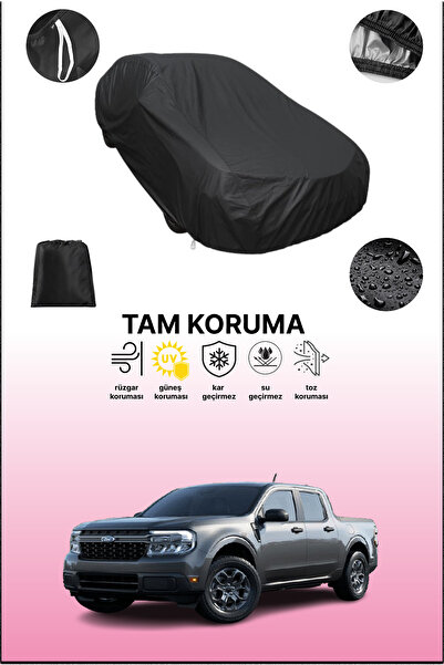 dokaca غطاء سيارة متوافق مع فورد مافريك باللون الأسود، غطاء واقي، غطاء سيارة