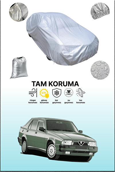 dokaca غطاء سيارة رمادي متوافق مع ألفا روميو 75، غطاء سيارة، غطاء واقي