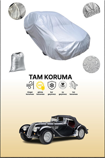 dokaca غطاء سيارة رمادي متوافق مع بي إم دبليو 328 موديلات 1936 - 1939، غطاء سيارة، غطاء واقي