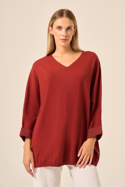 FTZ WOMEN Women's Bat Cut Tunic Copper 20724