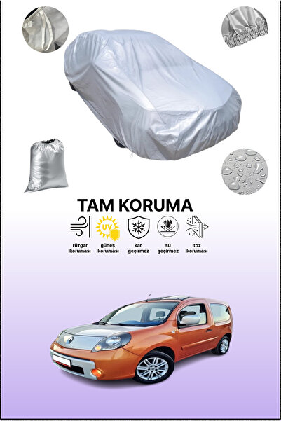 dokaca غطاء سيارة رمادي متوافق مع رينو كانجو بي بوب، غطاء سيارة، غطاء واقي