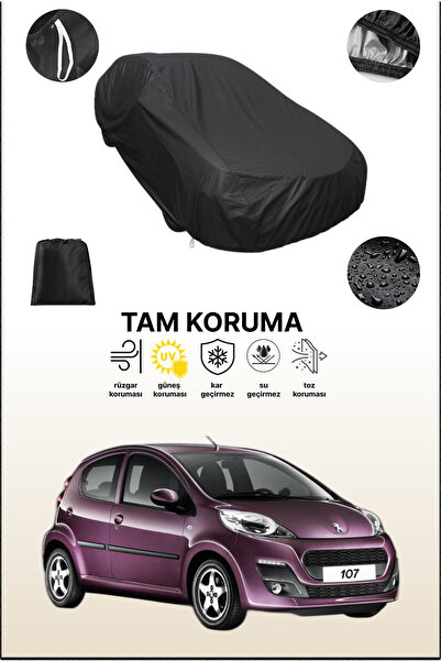 dokaca غطاء سيارة متوافق مع بيجو 107 ذات 5 أبواب من 2008 إلى 2014، غطاء واقي،...