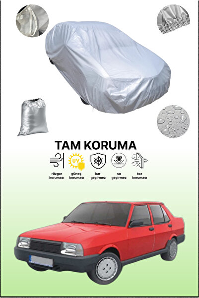 dokaca Gri Tofaş Şahin Uyumlu Oto Branda, Araba Brandası, Koruyucu Örtü
