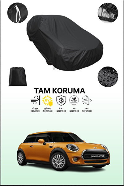 dokaca غطاء سيارة ميني كوبر هاتشباك أسود بخمسة أبواب 2014 - 2018 متوافق، غطاء...
