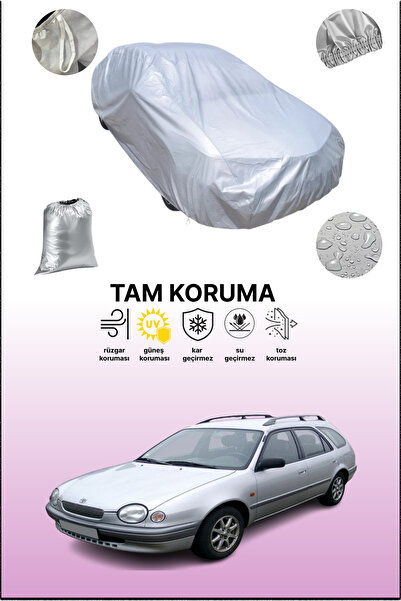 dokaca غطاء سيارة تويوتا كورولا واجن 8 باللون الرمادي، غطاء سيارة، غطاء واقي