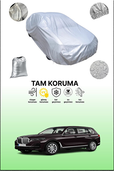 dokaca غطاء سيارة رمادي متوافق مع بي إم دبليو إكس7 (جي07) 2018 - 2021، غطاء سيارة، غطاء واقي