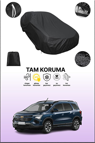 dokaca غطاء سيارة أسود متوافق مع شيفروليه سبين، غطاء واقي، غطاء سيارة