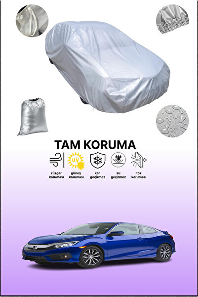 dokaca غطاء سيارة رمادي متوافق مع هوندا سيفيك 9 كوبيه، غطاء سيارة، غطاء واقي