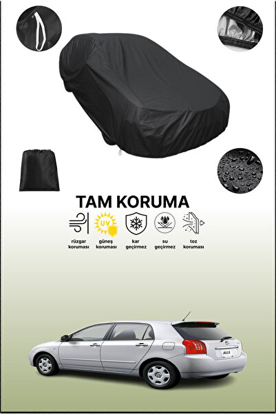 dokaca غطاء سيارة أسود متوافق مع تويوتا أليكس، غطاء واقي، غطاء سيارة