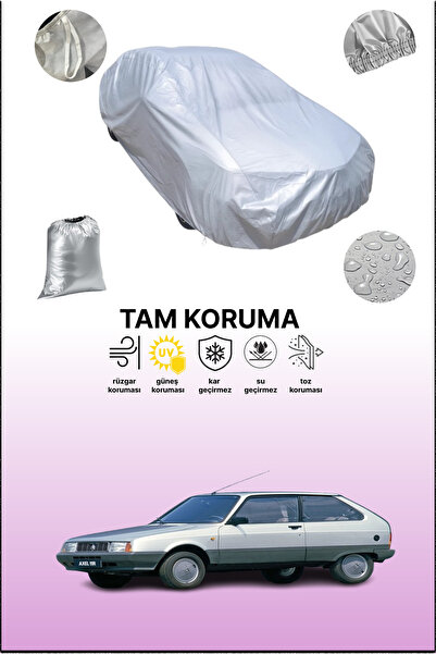 dokaca غطاء سيارة رمادي متوافق مع سيتروين أكسل، غطاء سيارة، غطاء واقي