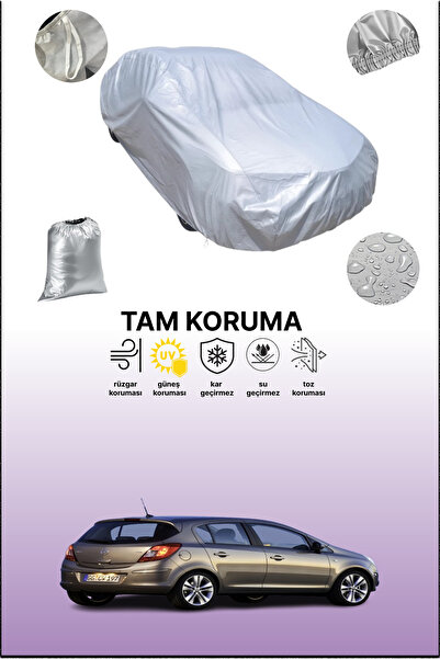 dokaca غطاء سيارة متوافق مع أوبل كورسا ذات 5 أبواب من 2006 إلى 2014، غطاء سيا...