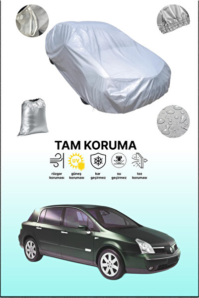 dokaca غطاء سيارة رمادي متوافق مع رينو فيل ساتيس 2005 - 2009، غطاء سيارة، غطا...